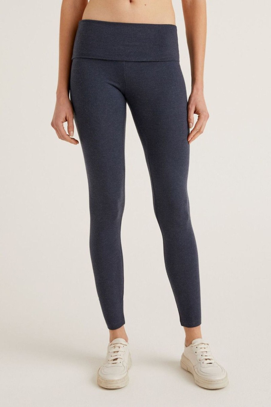 Donna Benetton | Leggings Extra Comfort Donna Blu