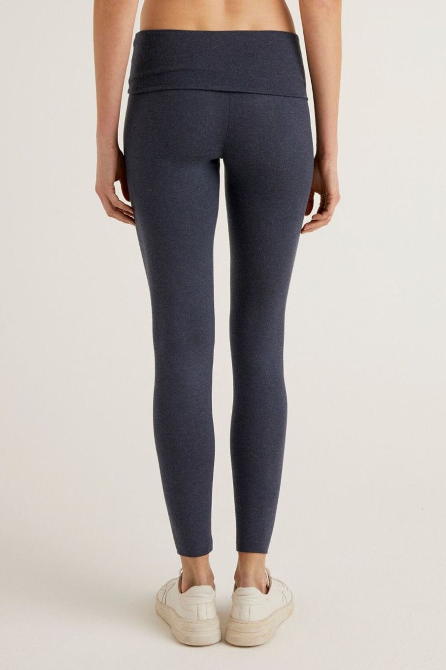 Donna Benetton | Leggings Extra Comfort Donna Blu