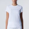 Donna North Sails | T-Shirt Con Ricamo Donna Bianco