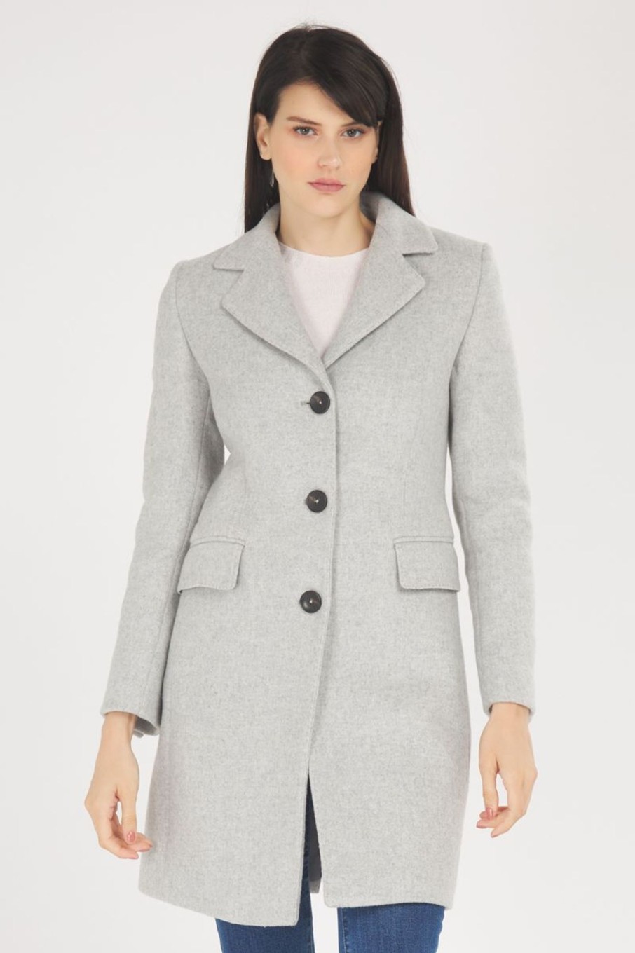 Donna Capani | Cappotto Donna Grigio