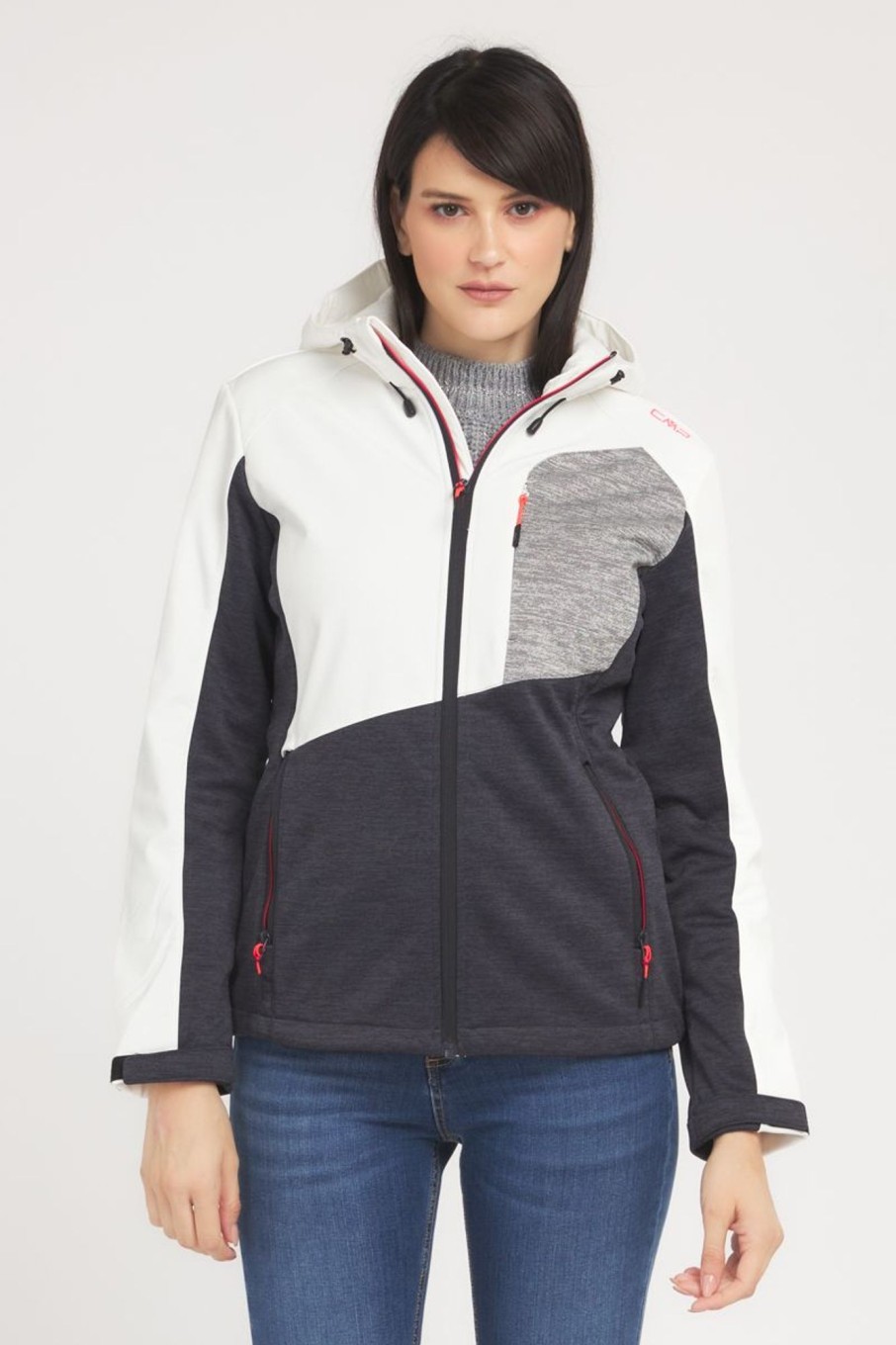 Donna Cmp | Giubbotto Softshell Donna Bianco