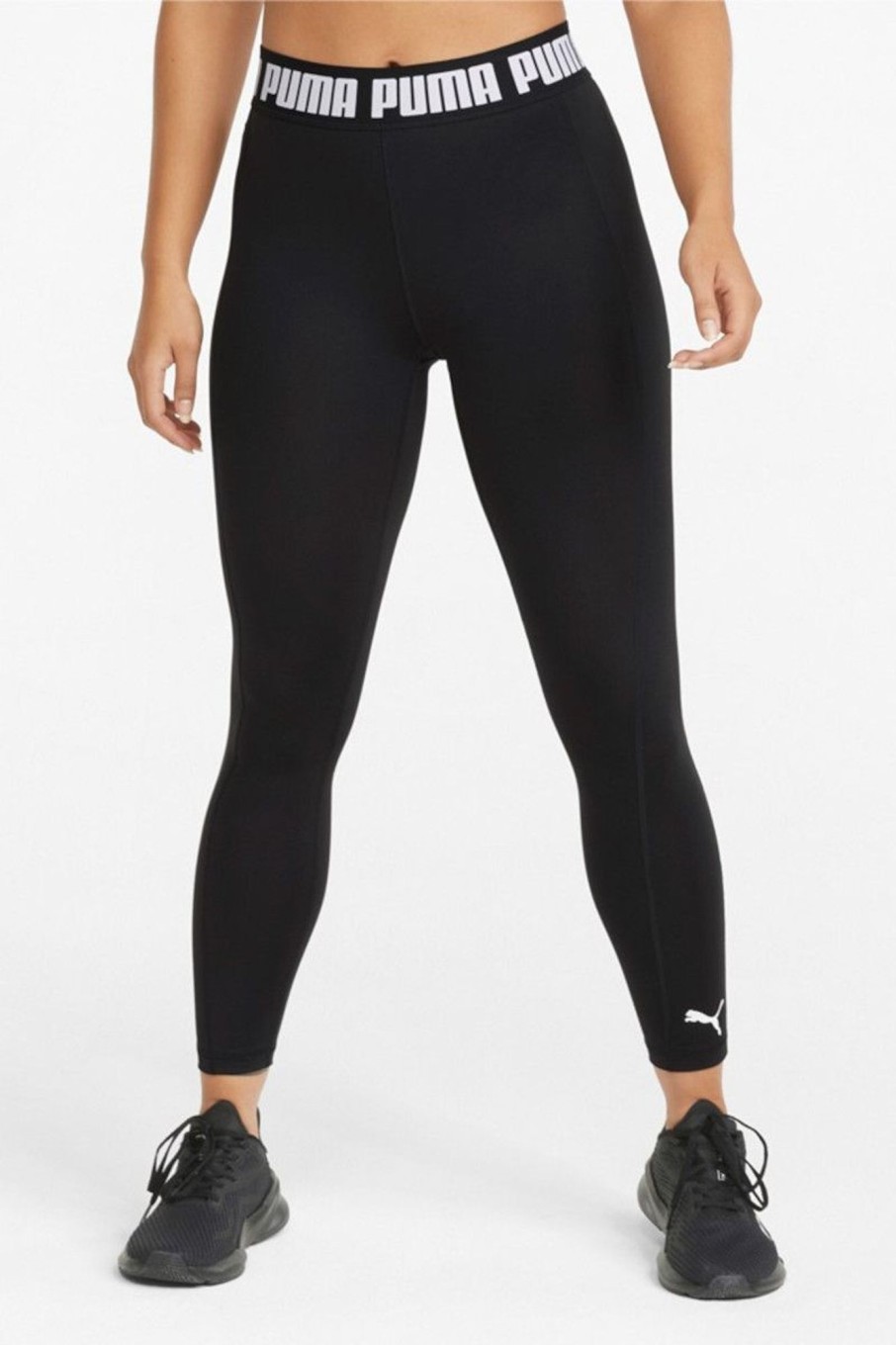 Donna Puma | Leggings Da Training A Vita Alta Resistenti Donna Nero