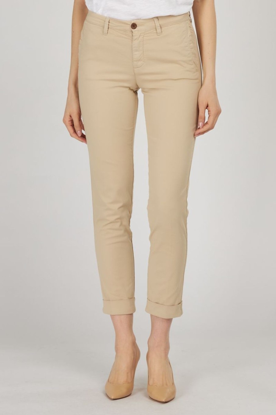 Donna Blauer Usa | Pantaloni Donna Beige