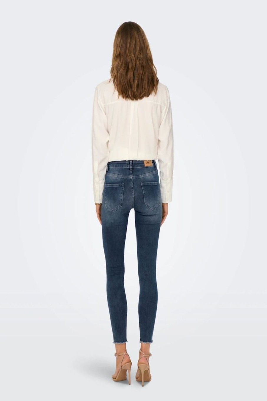 Donna Only | Onlblush Life Mid Ankle Skinny Fit Jeans Donna Denim