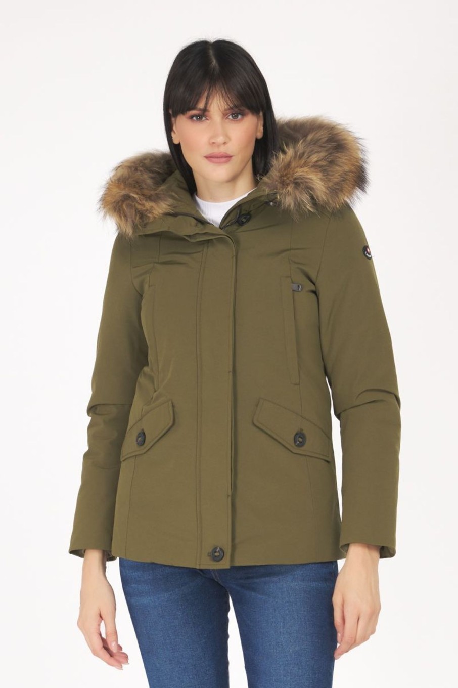 Donna Canadiens | Parka Donna Verde Oliva