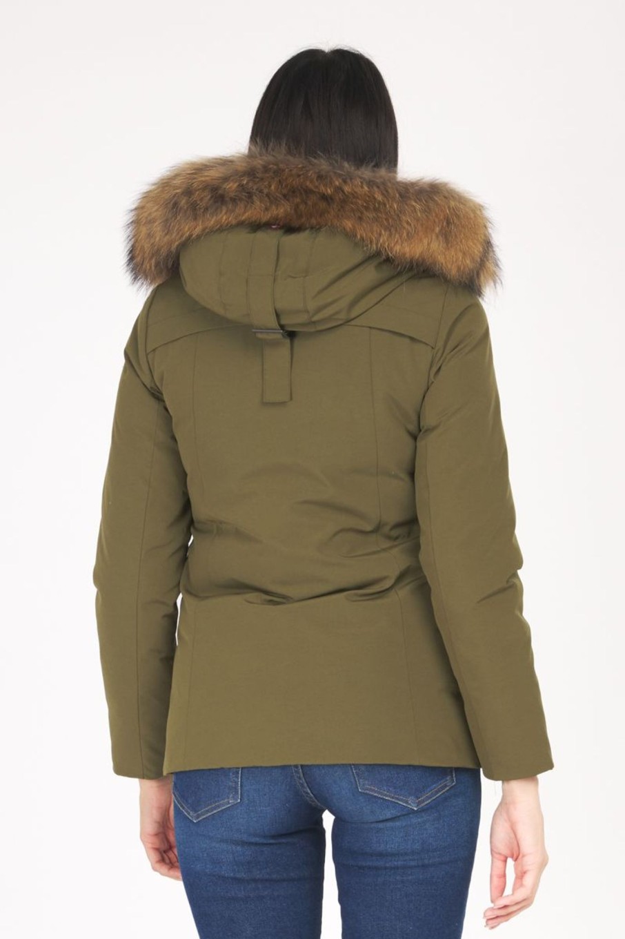 Donna Canadiens | Parka Donna Verde Oliva