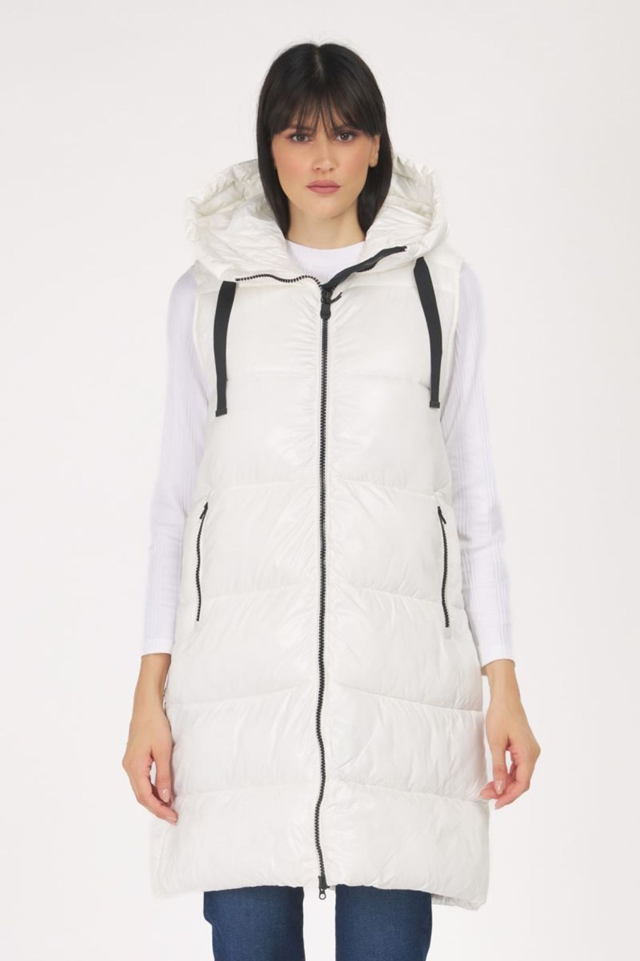 Donna Save The Duck | Gilet Donna Bianco