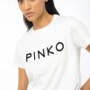 Donna Pinko | T-Shirt Stampa Donna Bianco