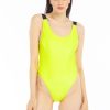 Donna Calvin Klein Costumi Interi | Costume Donna Giallo