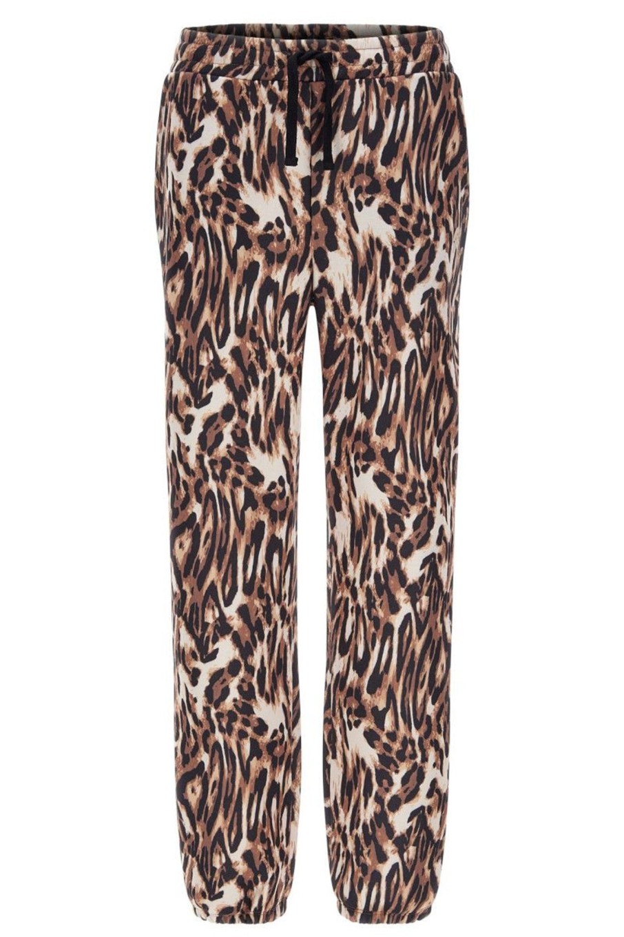 Donna Freddy | Pantaloni Sportivi In Felpa Stampata Animalier Donna Fantasia