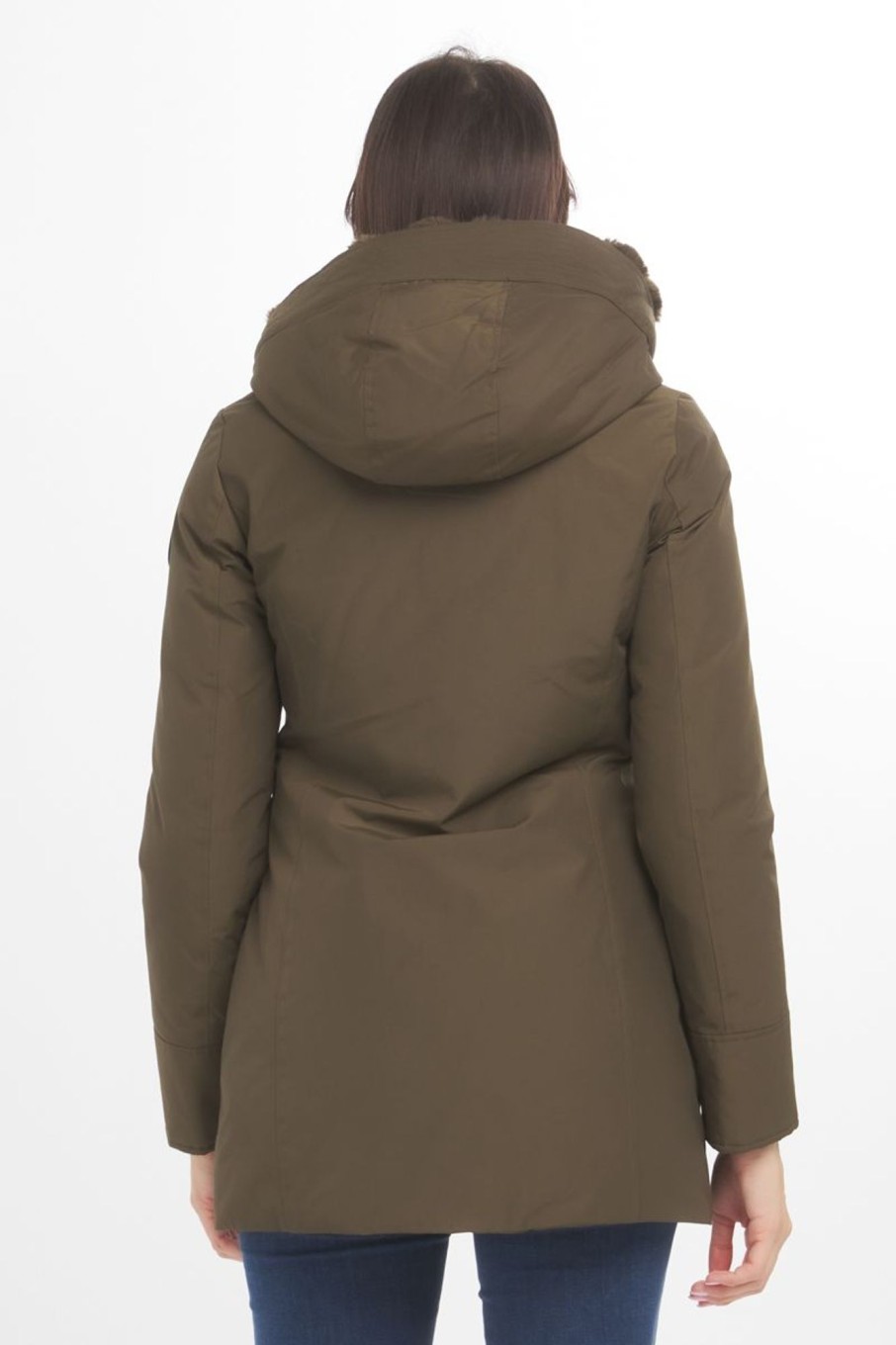 Donna Woolrich | Parka Imbottito Verde Oliva