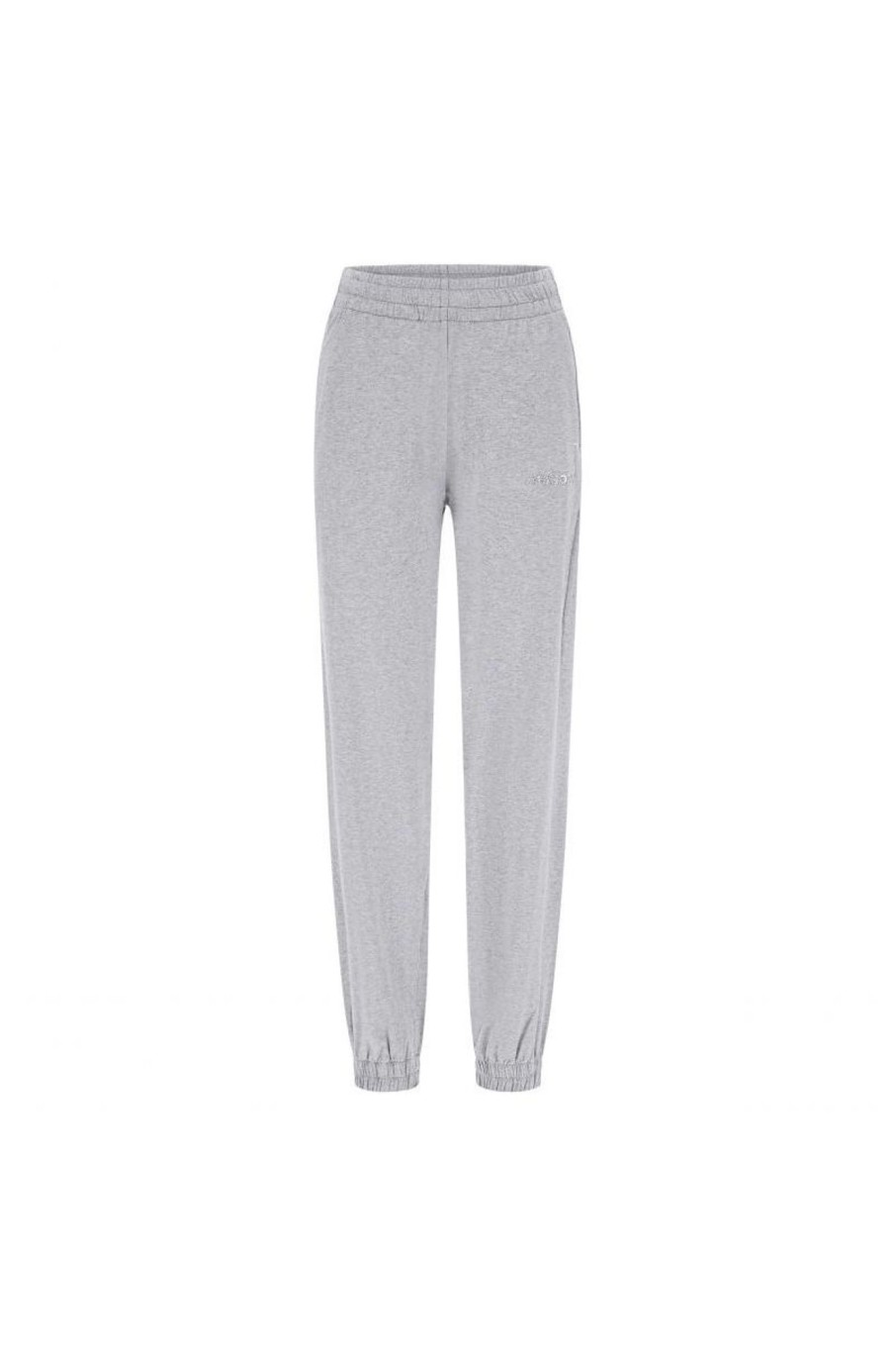 Donna Freddy | Pantaloni Sportivi In Jersey Melange Fondo Con Elastico Donna Grigio