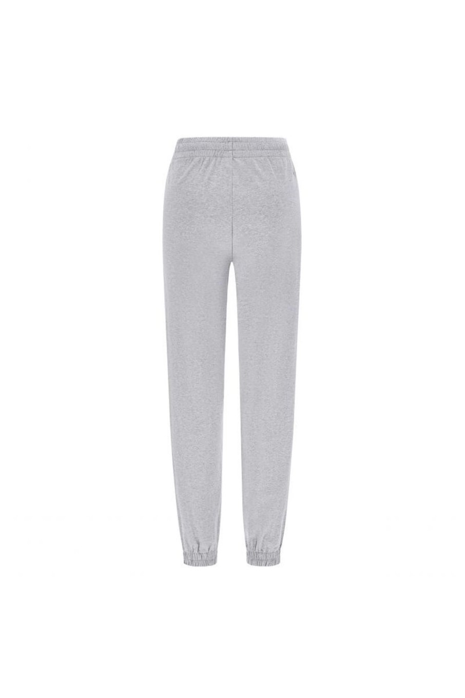 Donna Freddy | Pantaloni Sportivi In Jersey Melange Fondo Con Elastico Donna Grigio