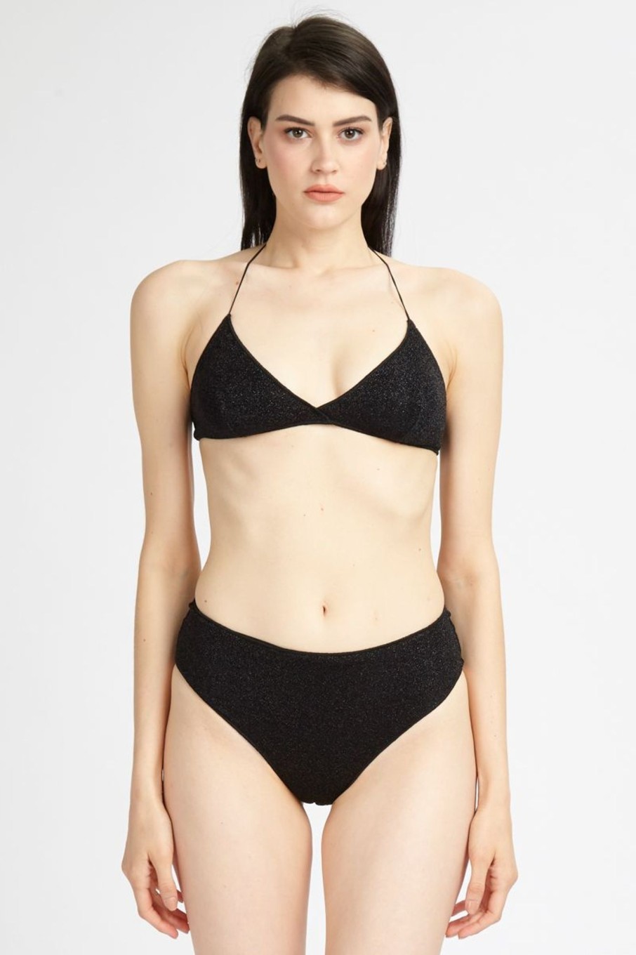 Donna Sundek Bikini | Bikini In Lurex Donna Nero