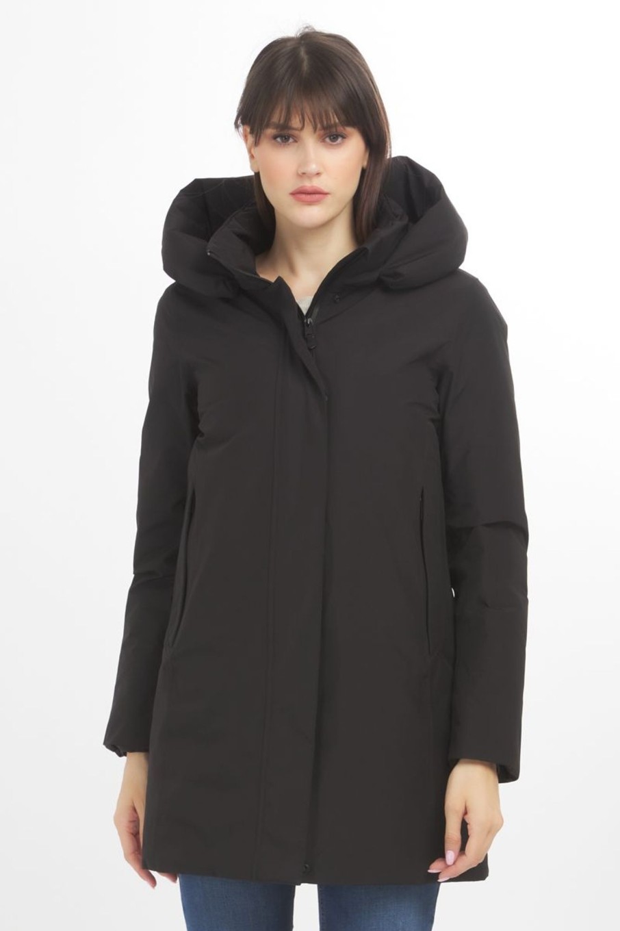 Donna Woolrich | Parka Donna Nero