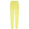 Donna Freddy | Pantaloni Sportivi In Jersey Fluo Fondo Con Elastico Donna Giallo