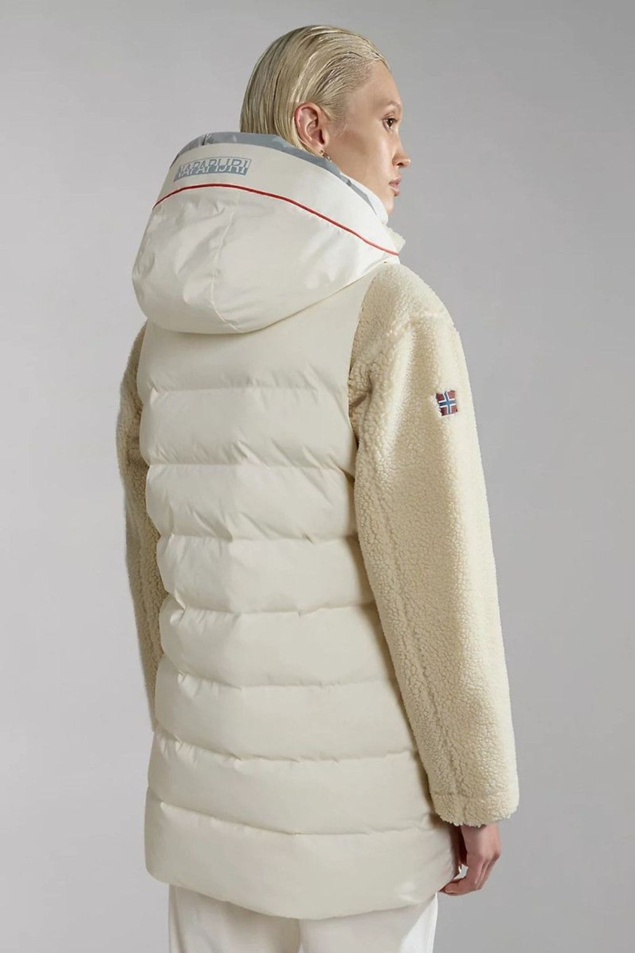 Donna Napapijri | Gilet Thermo Puffer Donna Bianco