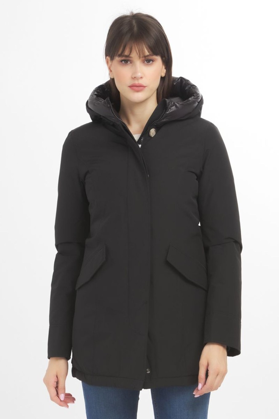 Donna Woolrich | Parka Donna Nero