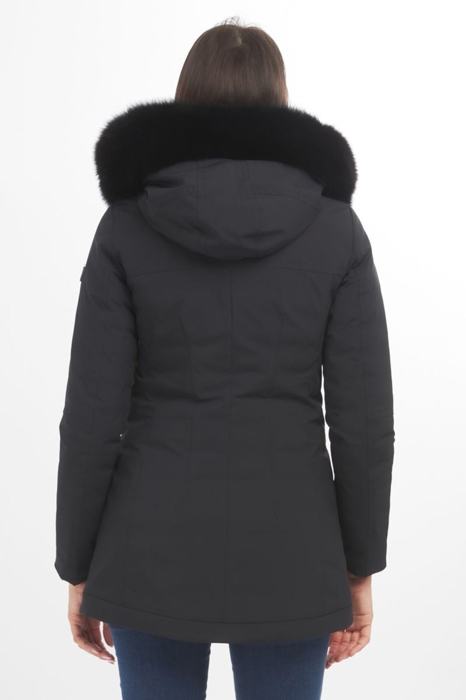 Donna Peuterey | Parka Donna Nero