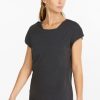 Donna Puma | T-Shirt Da Training Studio Foundation Donna Nero