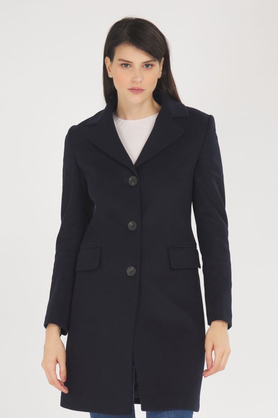 Donna Capani | Cappotto Donna Blu