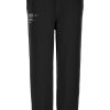 Donna Freddy | Pantaloni Sportivi In Felpa Con Stampa Lettering Sul Fianco Donna Nero