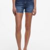 Donna Only | Shorts In Denim Donna Blu