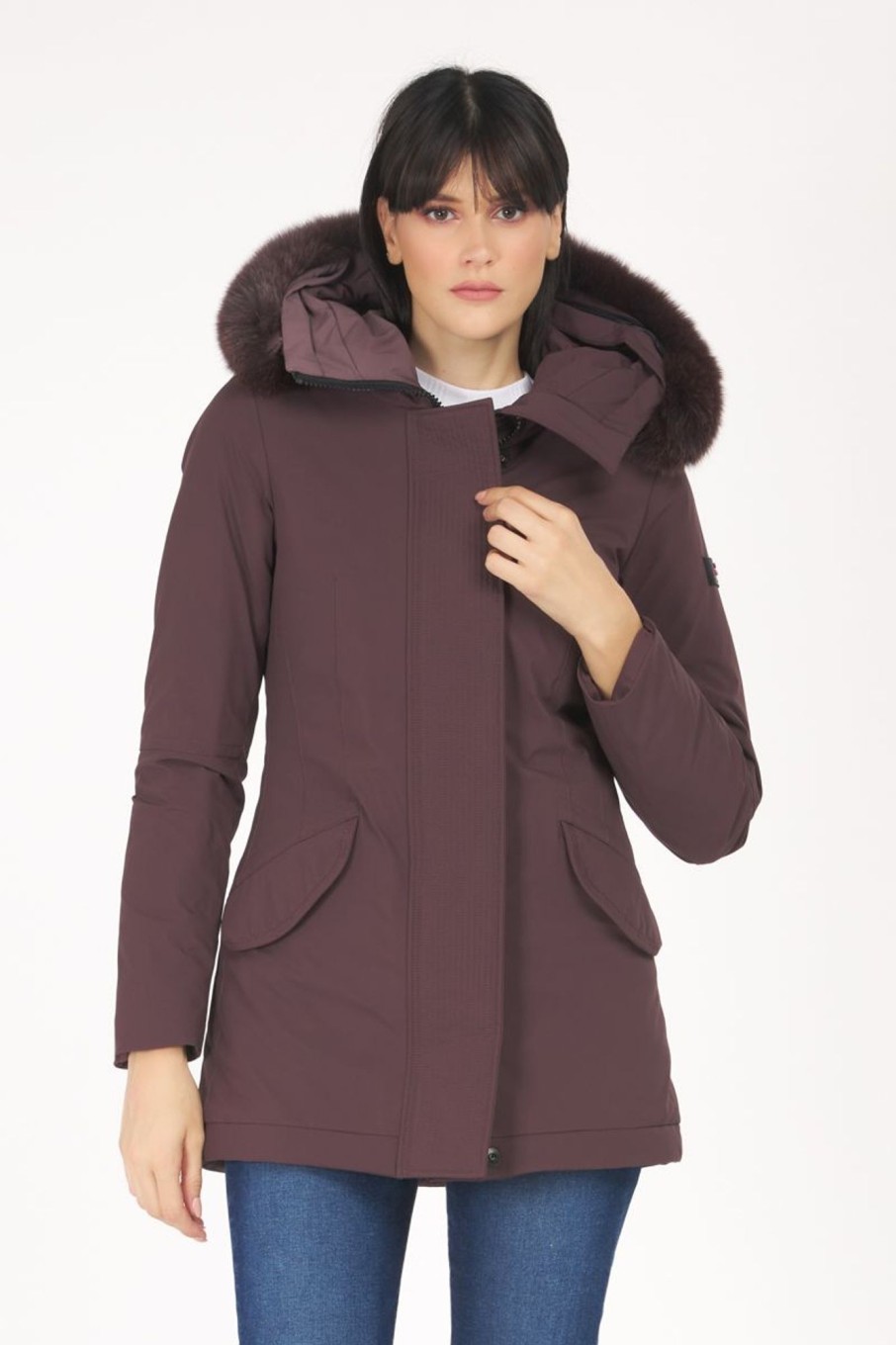 Donna Peuterey | Parka Donna Bordeaux