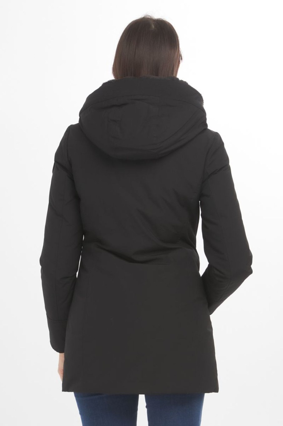 Donna Woolrich | Parka Imbottito Nero