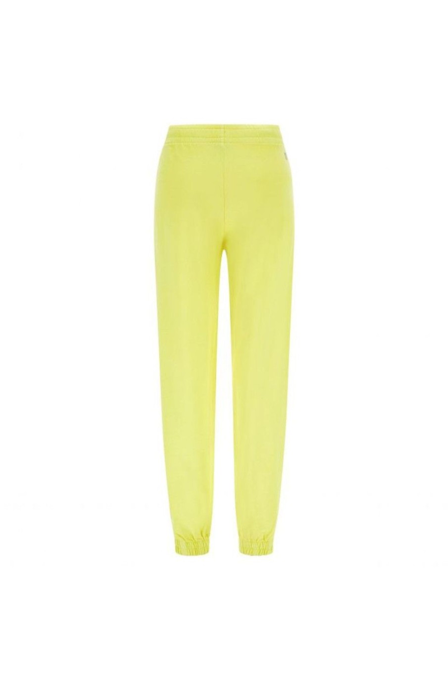 Donna Freddy | Pantaloni Sportivi Fluo Con Elastico Donna Giallo