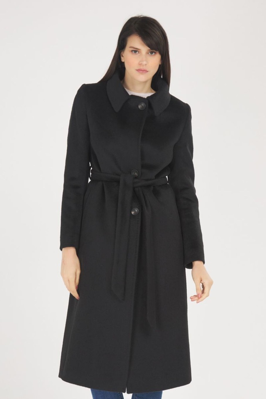 Donna Capani | Cappotto Donna Nero