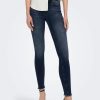 Donna Only | Onlblush Life Ankle Skinny Fit Jeans Donna Blu