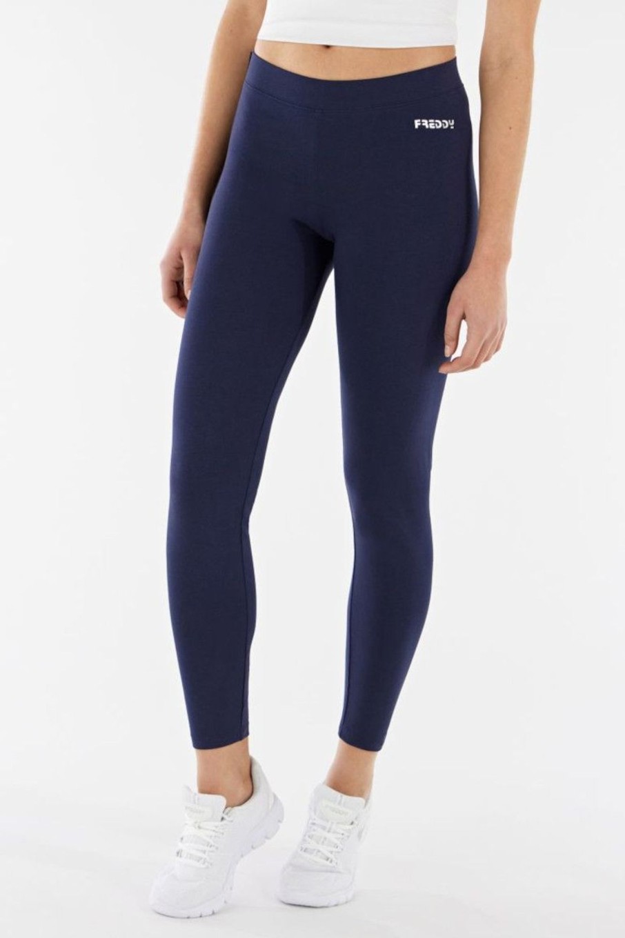 Donna Freddy | Leggings 7/8 Donna Blu