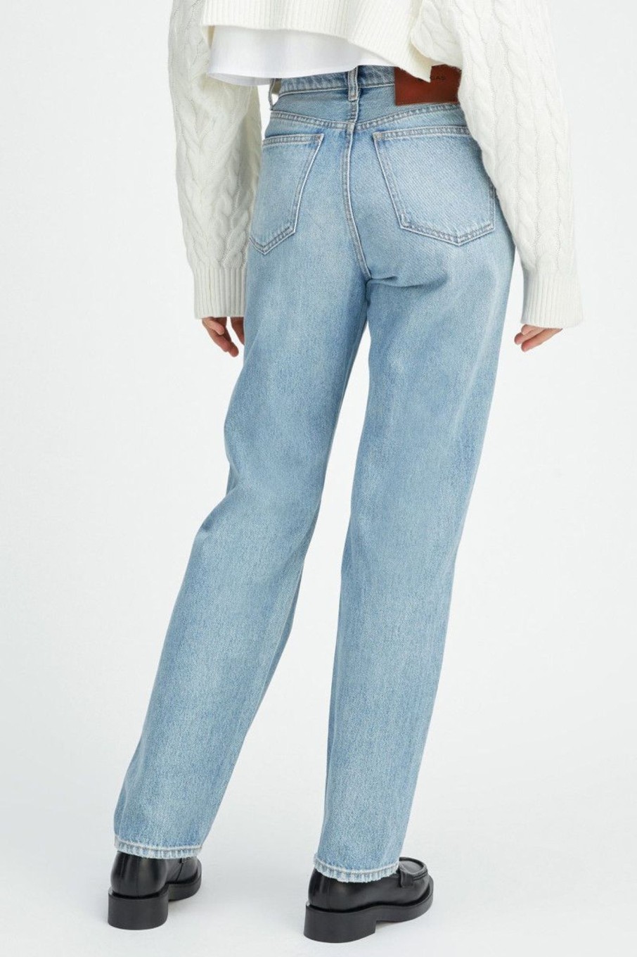 Donna GasJeans | Jeans Straight Donna Azzurro