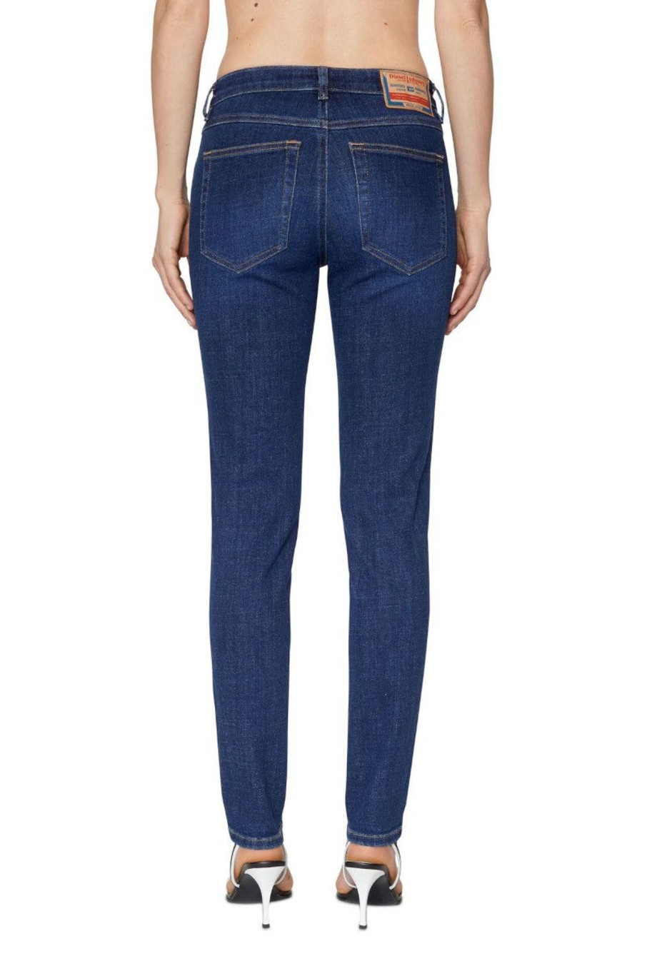 Donna Diesel | Jeans Skinny Babhila Donna Blu